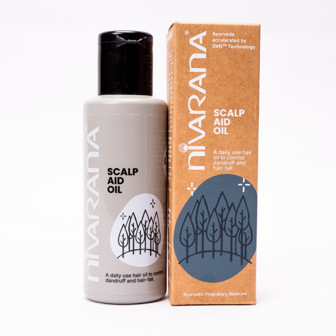 Nivarana Scalp Aid Oil – Minimize Hair Loss, and Promote Better Sleep – 100ml